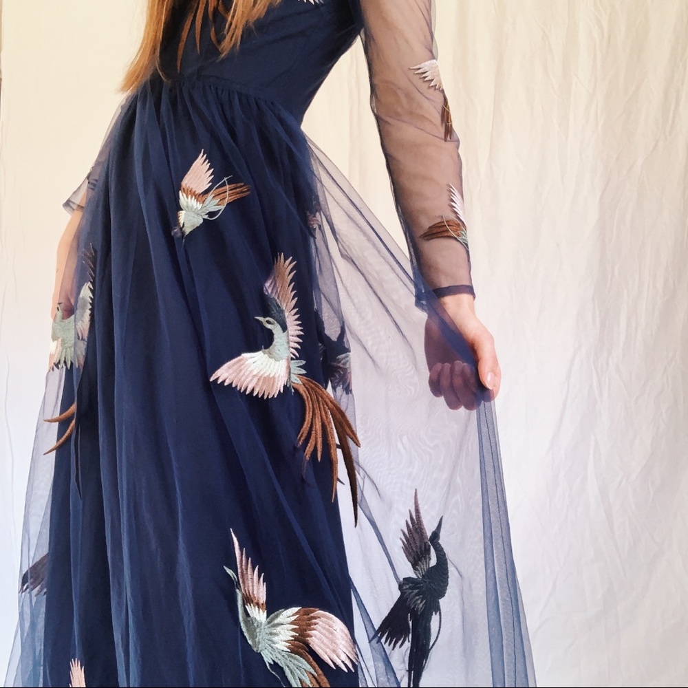 Vintage Bird Dress